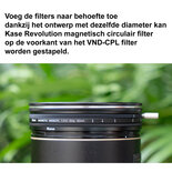 Kase Revolution Video Kit VND-CPL with Black Mist 67mm