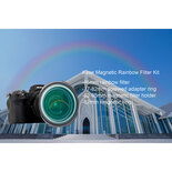 Kase Wolverine magnetic Rainbow filter kit 77-82mm